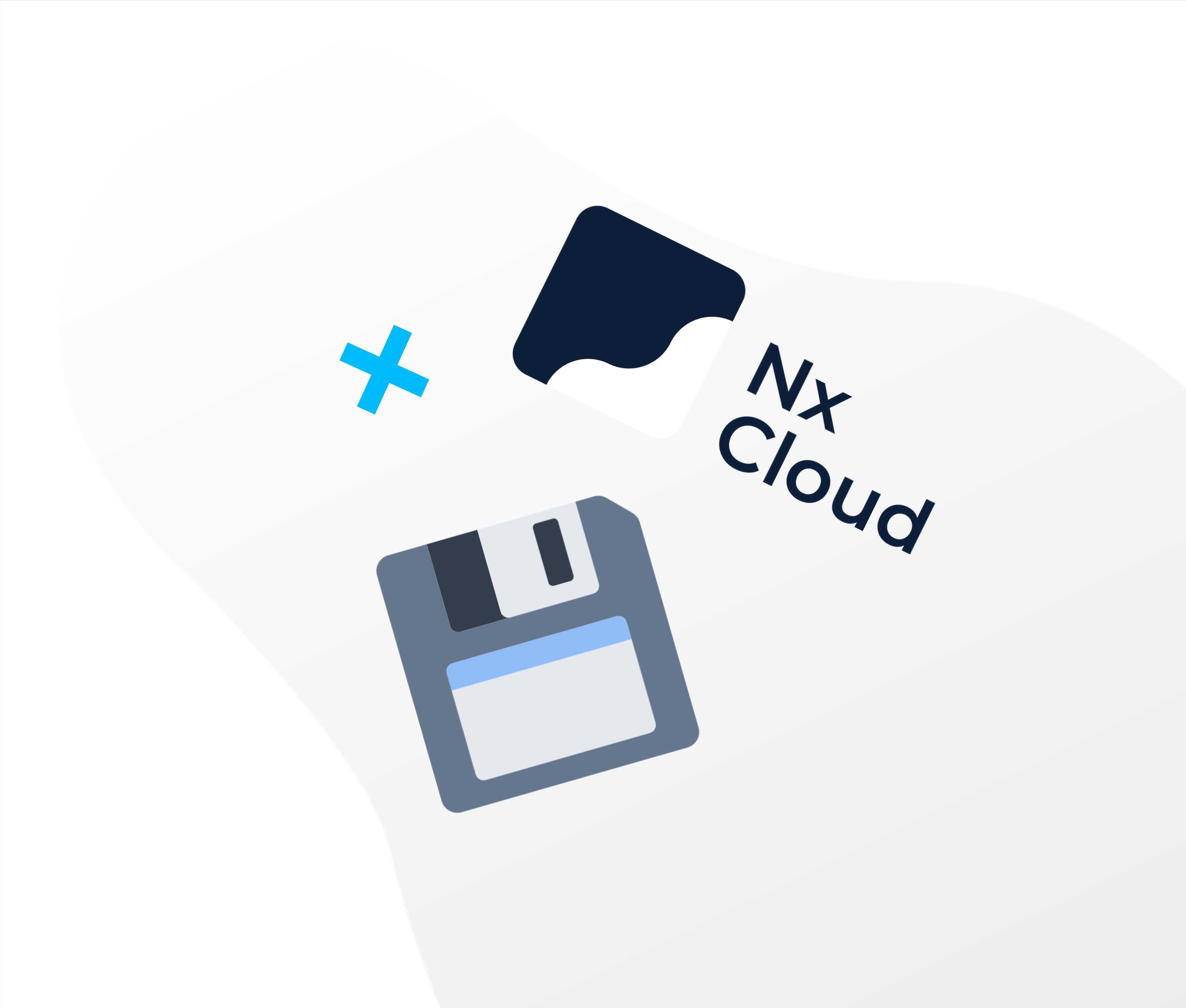 Sending front-end cache artifacts to NxCloud